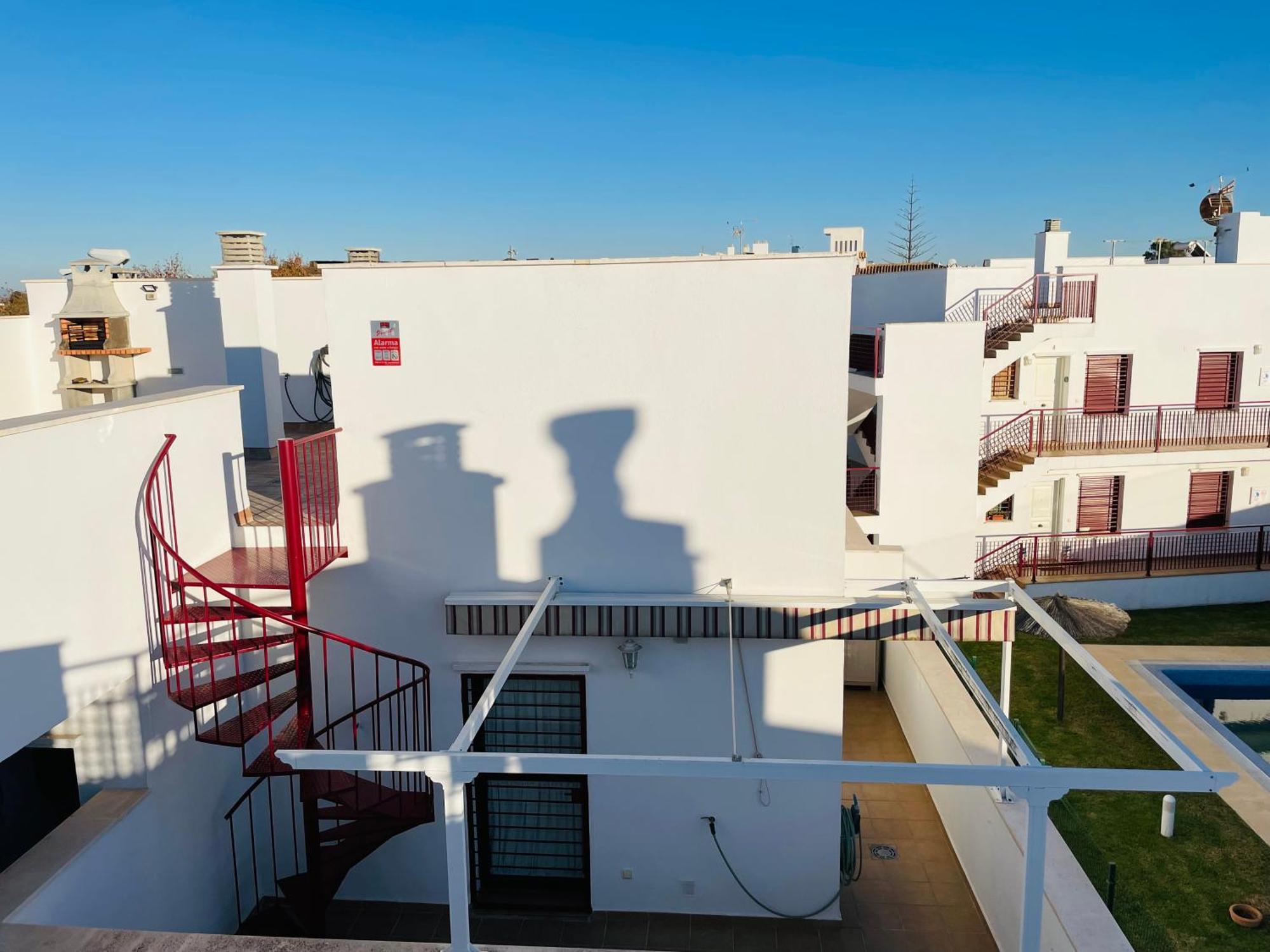 Atico Premium Conil Con 2 Terrazas, Parking, Piscina, Aire Ac Y Wifi -Solo Familias Y Parejas- Apartment Conil De La Frontera Exterior photo