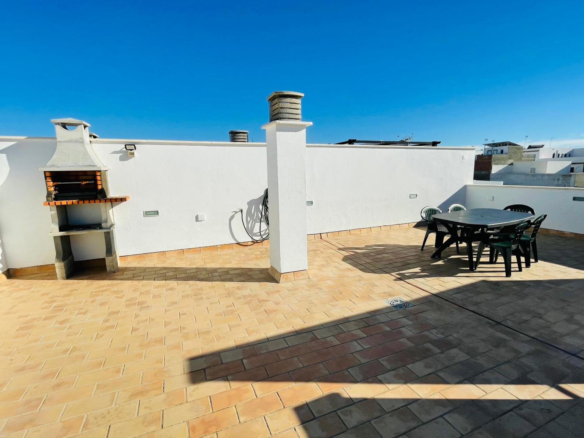 Atico Premium Conil Con 2 Terrazas, Parking, Piscina, Aire Ac Y Wifi -Solo Familias Y Parejas- Apartment Conil De La Frontera Exterior photo